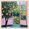 Naranja,fruta,vitamina,interior,ventana,arte,cuadro,óleo,naturaleza,hortaliza,fragancia,decoración,vegetal,agua,salud,vegetación,organico,luminoso,metáfora,relajante.