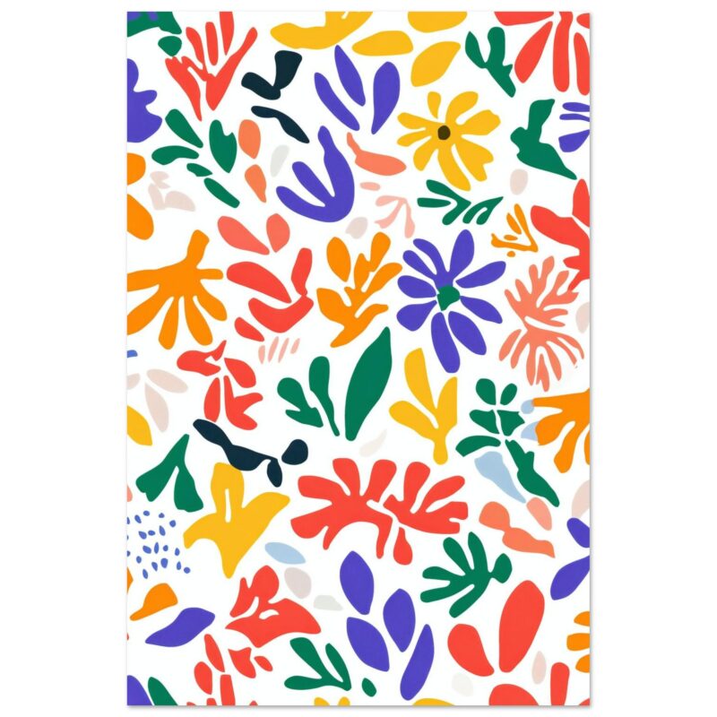 0d433d0e-0cd4-4c9d-a4fc-c010986a7f0b.jpg Vibrante diseño abstracto de flores y hojas en colores brillantes y diversos.