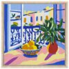Ninguna, relevancia alta, imagen de estilo pintura digital de flores y naturaleza en interior.