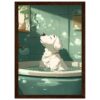 36dac7b1-700f-4495-905b-89ffc84878e2.jpg Relajación de un perro en bañera con efecto artístico, estilo ilustración digital, ambiente tranquilo, ideal para contenido de mascotas y bienestar.
