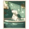 544a417b-ba83-42a3-831b-227b5b788c50.jpg Relieve de agua para perros en el baño con cerámica verde y elementos decorativos naturales.