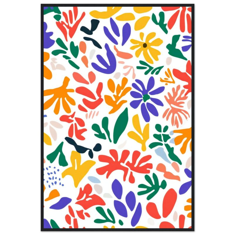 61f0a646-cf28-43c3-8981-00fda8f858d7.jpg Flores abstractas de colores vibrantes en estilo modernista.