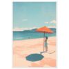 Disfruta del arte digital en la playa con el estilo de Digiart Studio, resaltando la belleza de escenas costeras y tranquilidad.