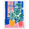 77db9a1a-86ba-4c58-87ac-afd82e63e736.jpg Ramo de plantas en macetas con estilo artístico colorido y vibrante.