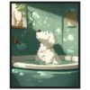 80ce2f49-760c-47a0-8cf8-1d0e48c388cc.jpg Relajación de perro en bañera, ilustración digital de mascotas, arte digital para amantes de los animales, diseño de mascotas con estilo artístico.