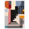 88b89837-d949-4d27-b46d-188154c1ce94.jpg Colores vibrantes y formas abstractas en arte digital, diseño moderno para interiores y decoración artística.