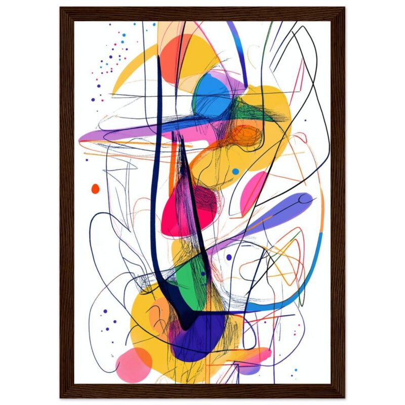 8ead958d-9307-4795-a7fb-1cb05467d579.jpg Lienzo de arte abstracto con colores vibrantes y líneas dinámicas, ideal para decoración moderna y contemporánea.
