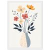 Colorful floral illustration a4ta for digital art and modern prints.