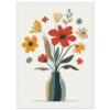 c5557333-fb17-4649-97d1-ee751de70d0b.jpg Flores abstractas en jarrón con estilo minimalista y colores cálidos para decoración moderna.