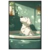 c62852f4-a0cd-4a86-885f-e6df6c602c8e.jpg Perro en bañera disfrutando de un momento de relax y bienestar con arte digital.