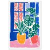 c6ddcefc-f9f1-43fa-a528-abd2661be654.jpg Vasos con plantas tropicales en estilo artístico colorido.