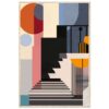 c8115b4d-f35d-43b0-b4fe-3e011704f1c8.jpg Cojín decorativo con arte abstracto moderno y geométrico inspirado en diseño digital.
