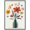 ee6f4b31-cb87-467f-8f95-1d7a41546c6c.jpg Vasos con flores moderna, ilustración de flores abstractas en tonos cálidos y neutros.