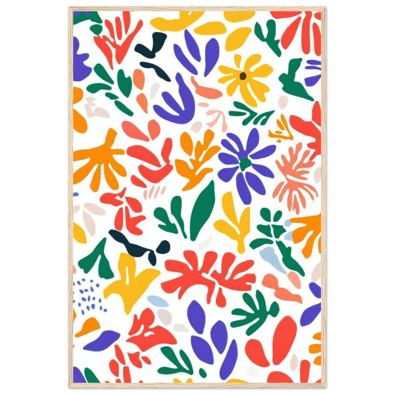 f3583ab3-6c61-480b-b712-b00c81db5f7e.jpg Colores vibrantes en diseño de arte abstracto con formas florales y botanicas.